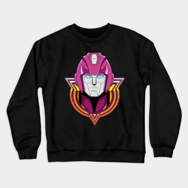 Transformers Hot Rod Rodimus Crewneck Sweatshirt by nicitadesigns